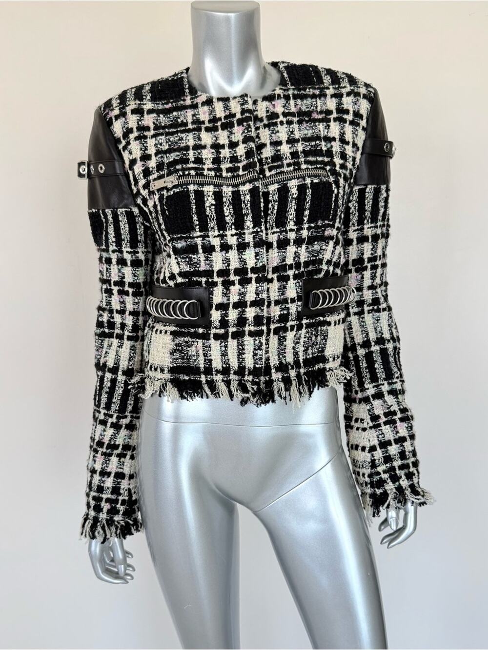 NWT!!! Alexander Wang women tweed jacket size 8 Retail 1695$